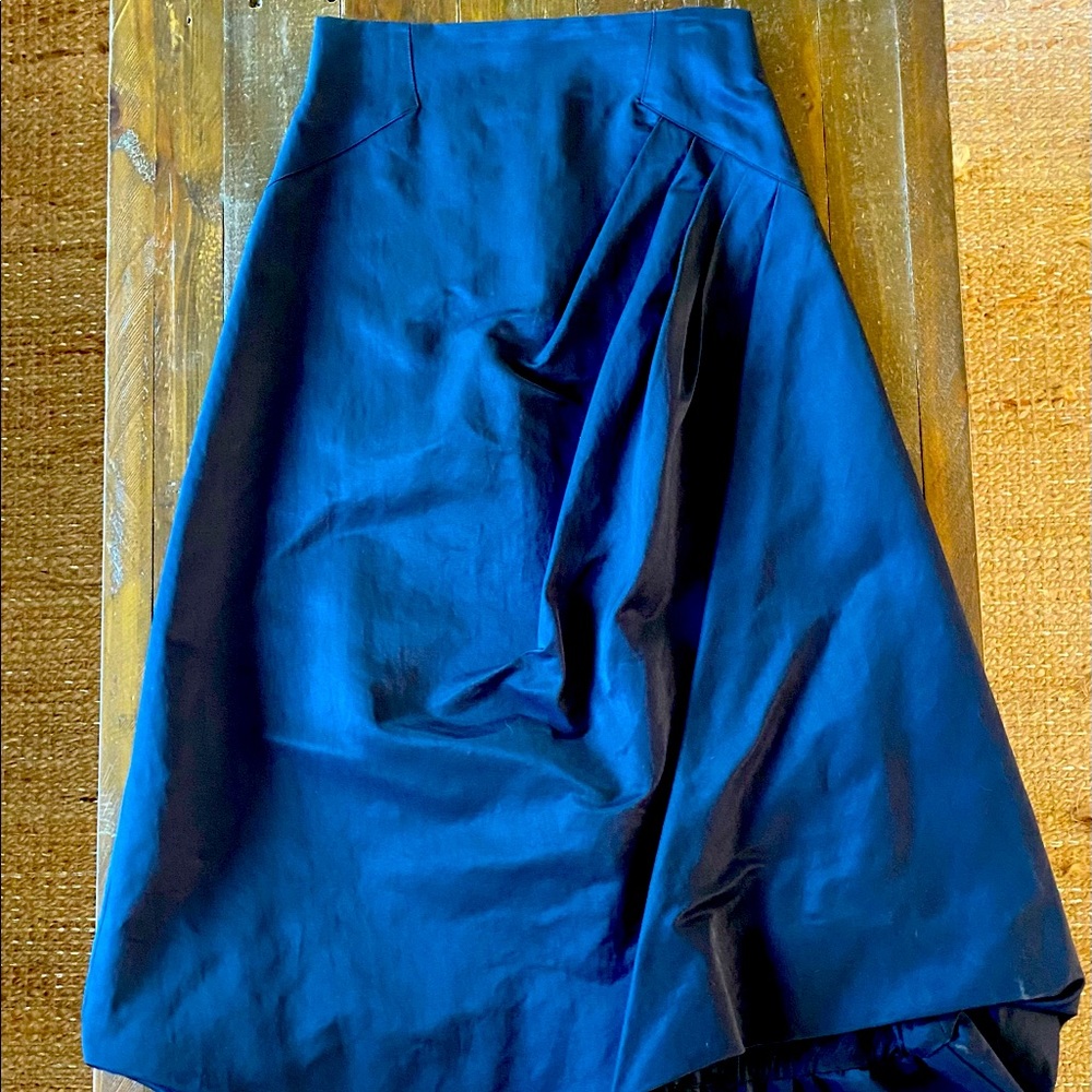 Beautiful Black Neal Sperling MIDI Skirt